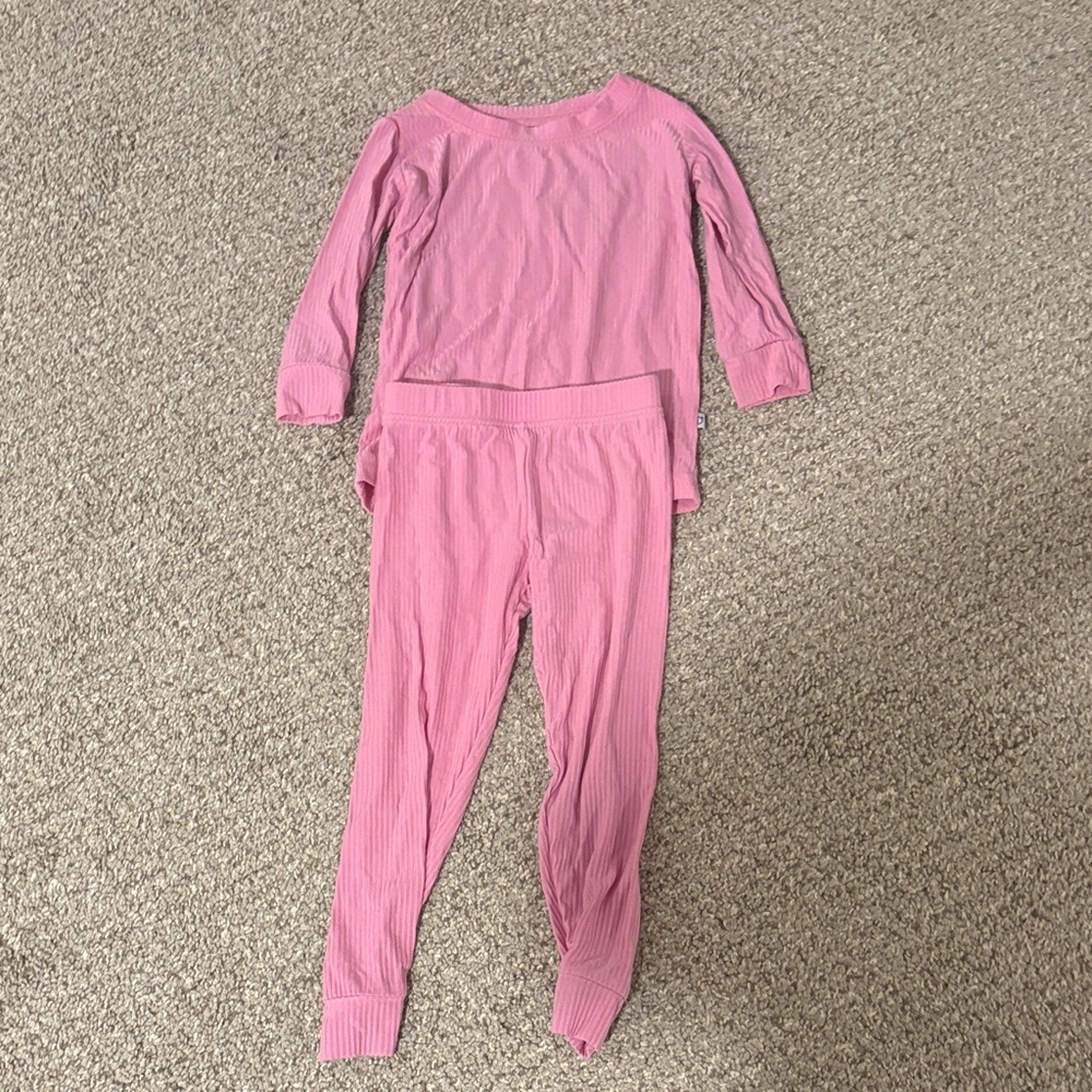 Pink Kids Pajama Set